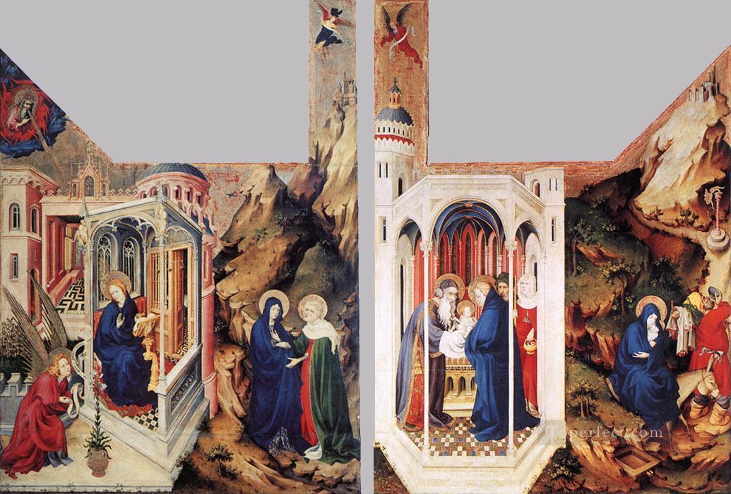 The Dijon Altarpiece Melchior Broederlam Oil Paintings